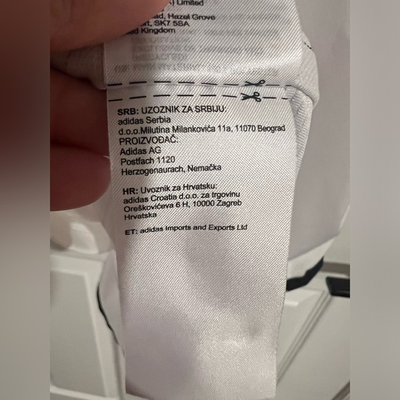 Authentic Adidas DC United Jersey Mens Slim Fit XL 23/24 Away Cherry Blossom EUC - Picture 12 of 14